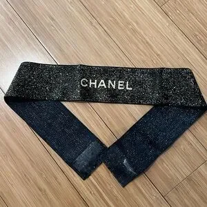 Chanel beauty holiday tweed ribbon band